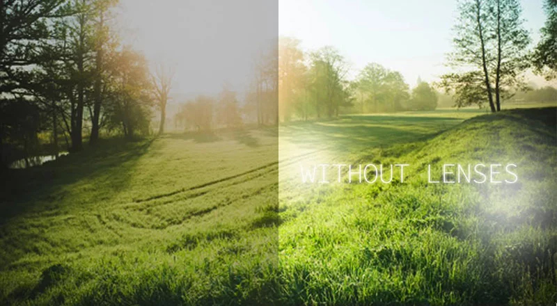 Thin and light lenses